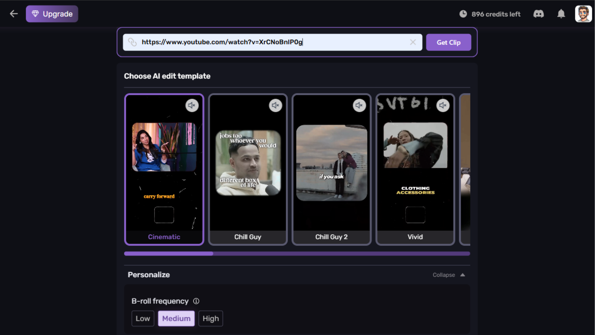 Editing templates