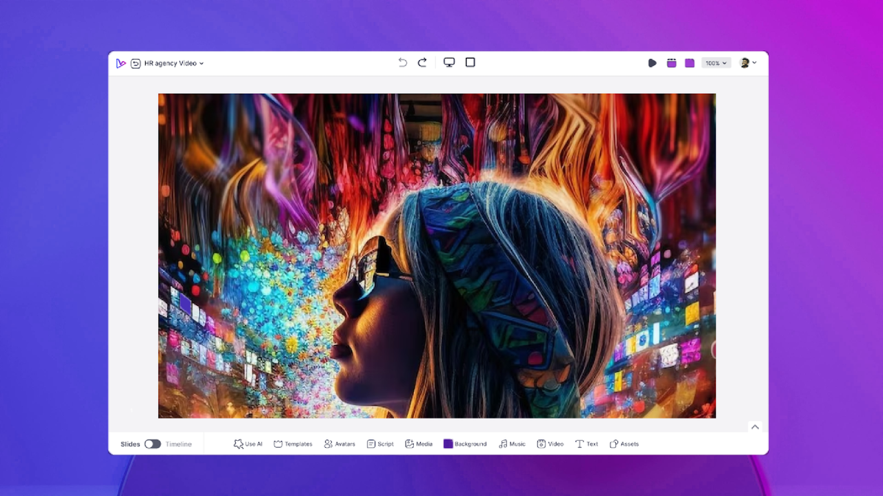 AI-powered video generation